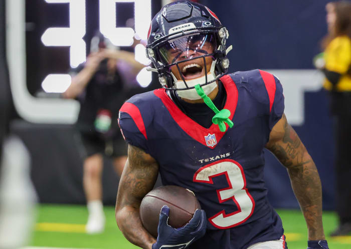 Houston Texans rookie Tank Dell.